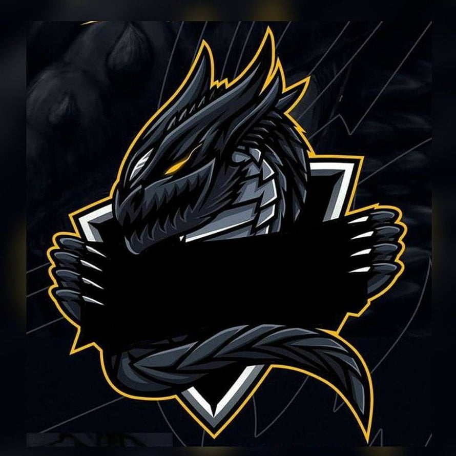 Aggressive Black Wolf Mascot Logo with Yellow Outline and Shield Design HD phone wallpaper