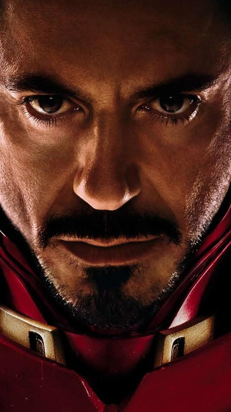 Tony Stark in Red Iron Man Armor Close-Up Portrait, ScreenHeaven: Iron Man 2 Robert Downey Jr Tony Stark and, #tony stark HD phone wallpaper