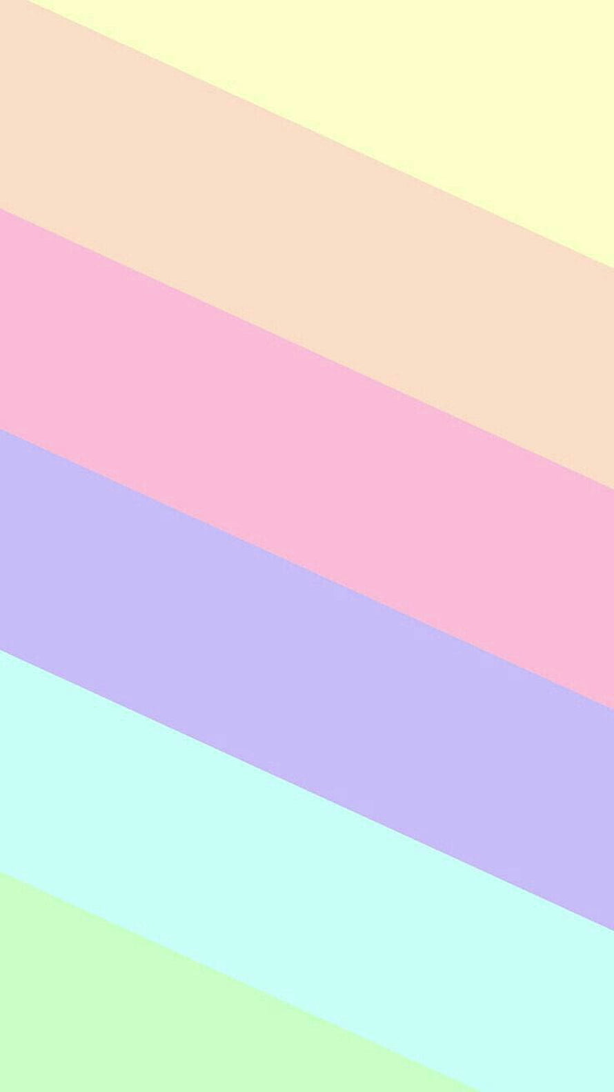 Pastel Diagonal Stripes Wallpaper With Soft Pink, Lavender, Mint, And Cream Tones HD phone wallpaper