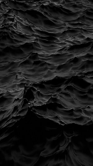 Abstract Black Wavy Texture Wallpaper HD phone wallpaper