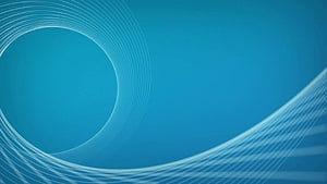 Abstract Sky Blue Background With Flowing White Curves And Circular Geometric Design HD wallpaper