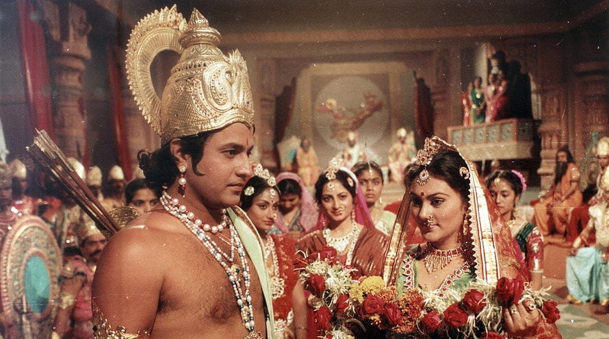 Ramanand Sagar Ramayan Classic Indian Mythological Drama Scene HD wallpaper