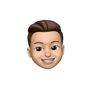 Smiling Male Emoji Face With Brown Hair And Big Eyes HD phone wallpaper