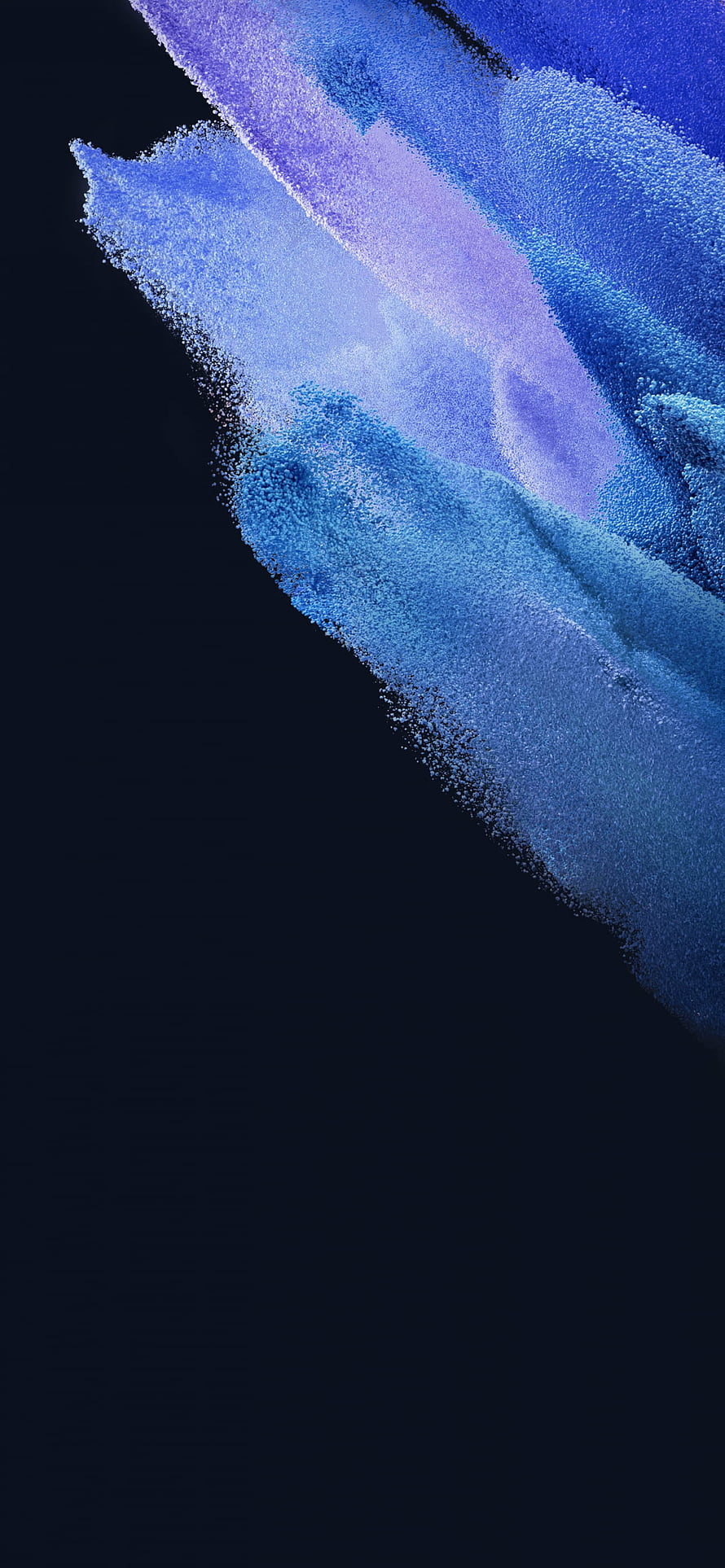 Abstract Blue and Purple Particle Wave Digital Art Wallpaper HD phone wallpaper