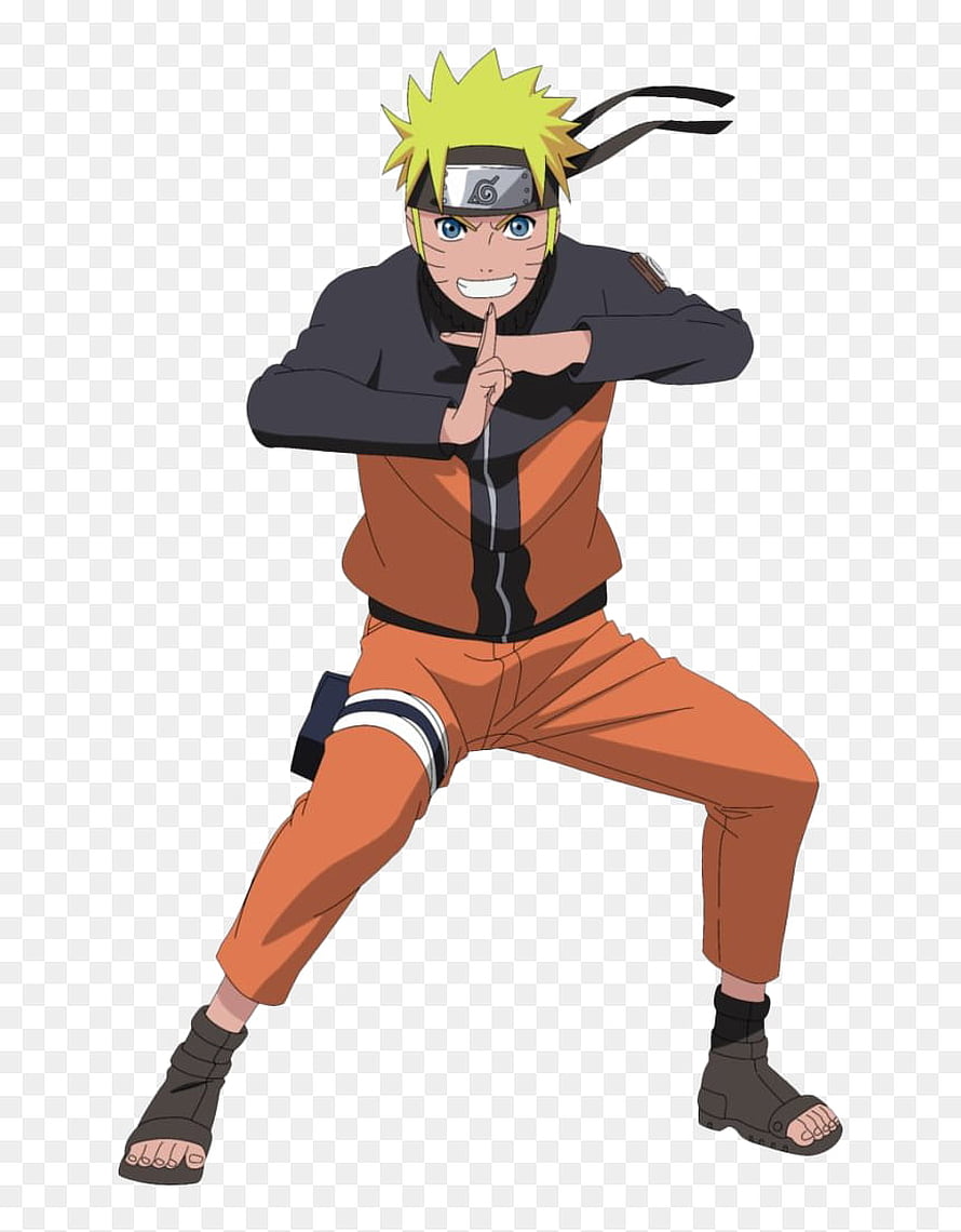 Naruto Uzumaki Performing Hand Signs Anime Character Illustration HD phone wallpaper