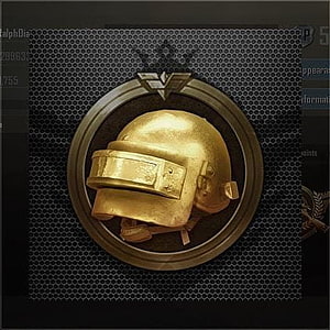 Golden Military Helmet Emblem on Dark Perforated Metal Background HD phone wallpaper