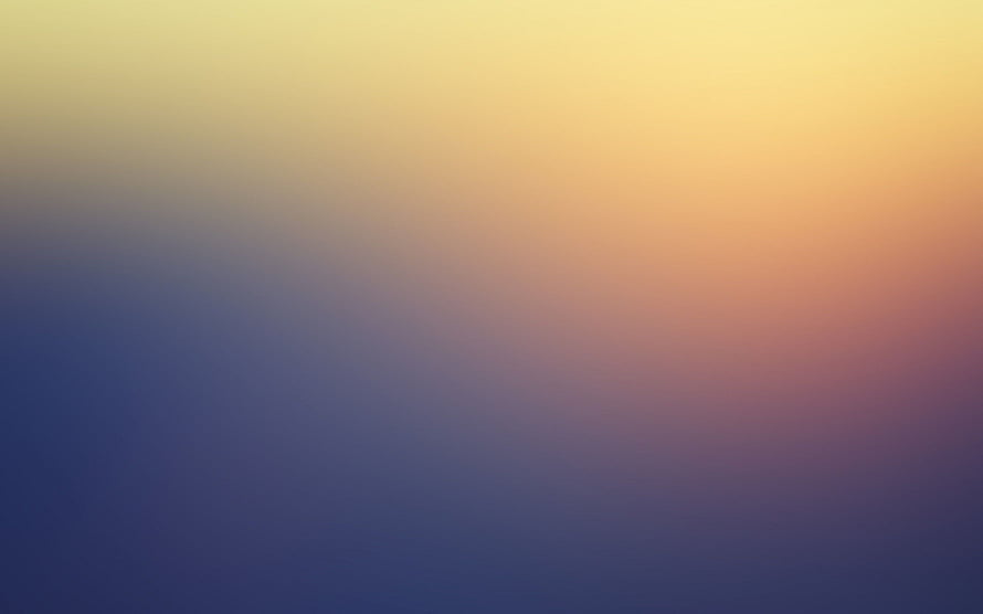 Soft Pastel Gradient Sky with Warm Yellow and Cool Blue Tones for Minimalist Desktop Backgrounds HD wallpaper