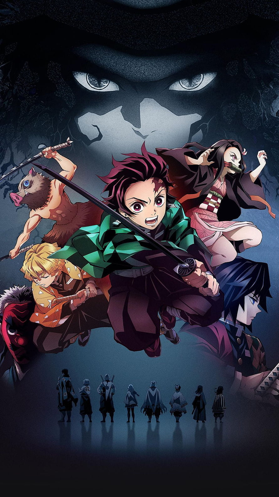 Demon Slayer Kimetsu no Yaiba Hashira Training Arc Anime Key Visual Wallpaper HD phone wallpaper
