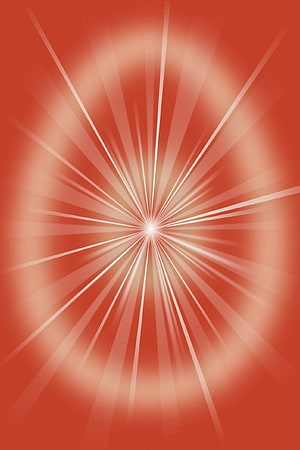 Abstract Red Sunburst Background With Radiating Light Rays And Central Glow HD phone wallpaper