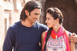 M.S. Dhoni: The Untold Story Movie Still Featuring Sushant Singh Rajput and Kiara Advani HD wallpaper