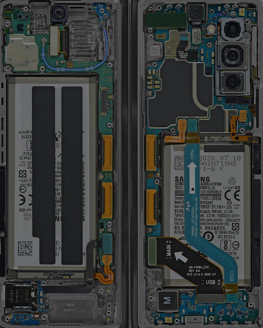 Samsung Galaxy S21 Ultra Internal Components and Motherboard Teardown HD phone wallpaper