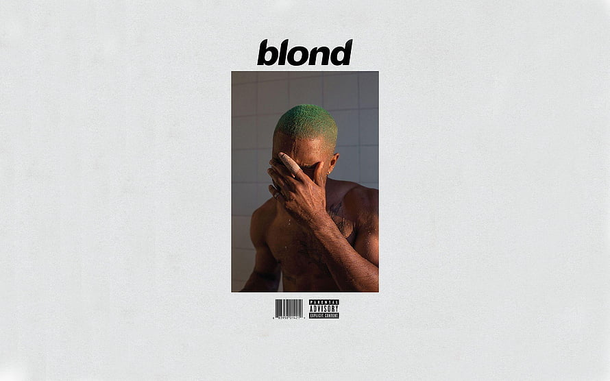 Frank Ocean Blonde Album Cover Artwork Minimalist Design HD wallpaper