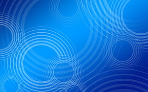 Elegant Blue Abstract Background with Flowing Concentric Circles and Curved Lines HD wallpaper
