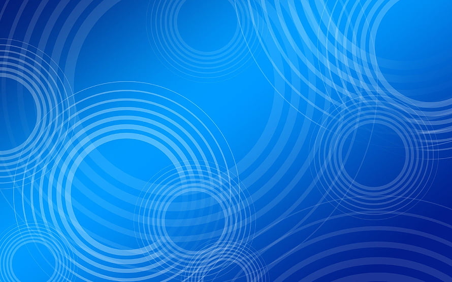 Elegant Blue Abstract Background with Flowing Concentric Circles and Curved Lines HD wallpaper