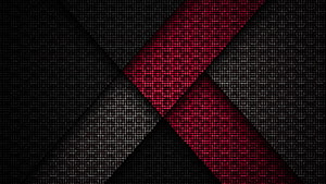 Abstract Carbon Fiber Texture With Red Diagonal Stripes HD wallpaper