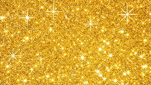 Golden Glitter Texture with Sparkling Starbursts and Shimmering Particles HD wallpaper