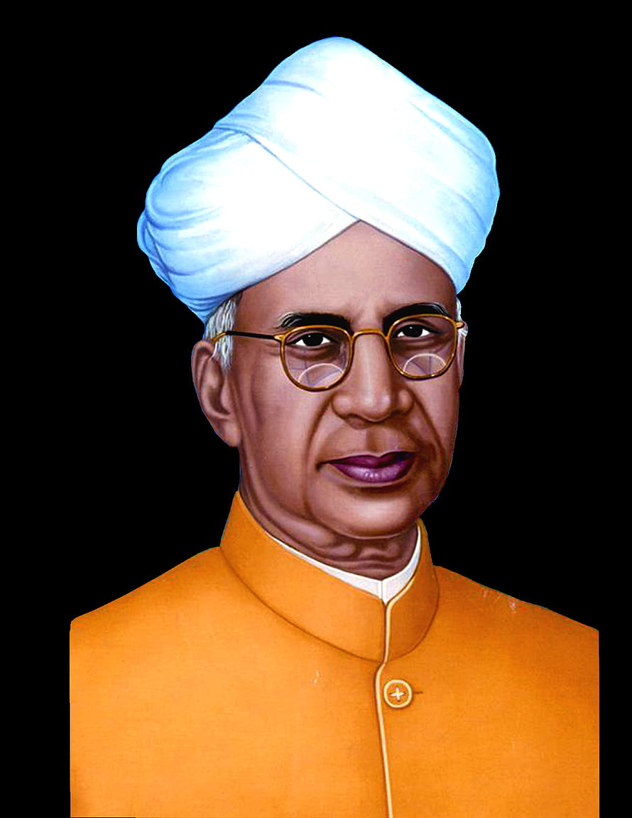 Portrait of Dr. APJ Abdul Kalam Wearing White Turban and Orange Suit HD phone wallpaper