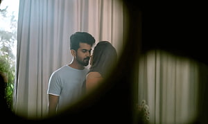 Kiss Kannada Movie Romantic Couple Scene Still HD wallpaper