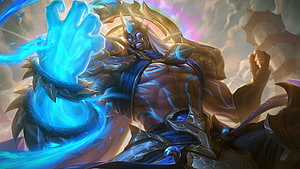 Aldous Realm Watcher from Mobile Legends: Bang Bang in Epic Fantasy Art HD wallpaper