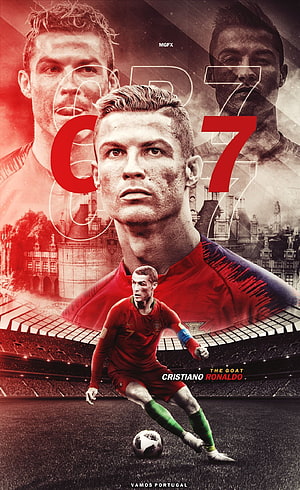 Cristiano Ronaldo Portugal National Team Soccer Player Action Wallpaper HD phone wallpaper