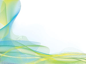 Abstract Green and Blue Wavy Lines Background HD wallpaper