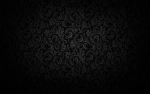 Dark Vintage Damask Wallpaper With Elegant Floral Swirls And Baroque Ornament Pattern HD wallpaper
