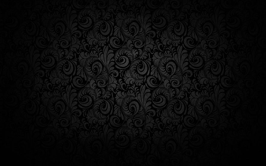 Dark Vintage Damask Wallpaper With Elegant Floral Swirls And Baroque Ornament Pattern HD wallpaper