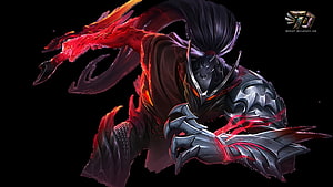 Hayabusa Epic Skin Concept Art from Mobile Legends: Bang Bang HD wallpaper