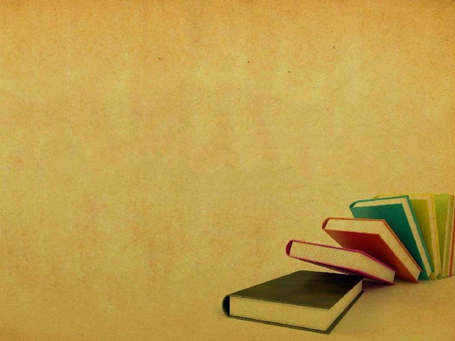 Vintage Books on Textured Background for Educational Presentation Slides HD wallpaper