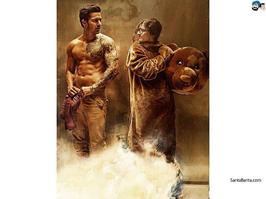 Sanam Teri Kasam Movie Poster Featuring Rishab Shetty and Shraddha Sattur HD wallpaper
