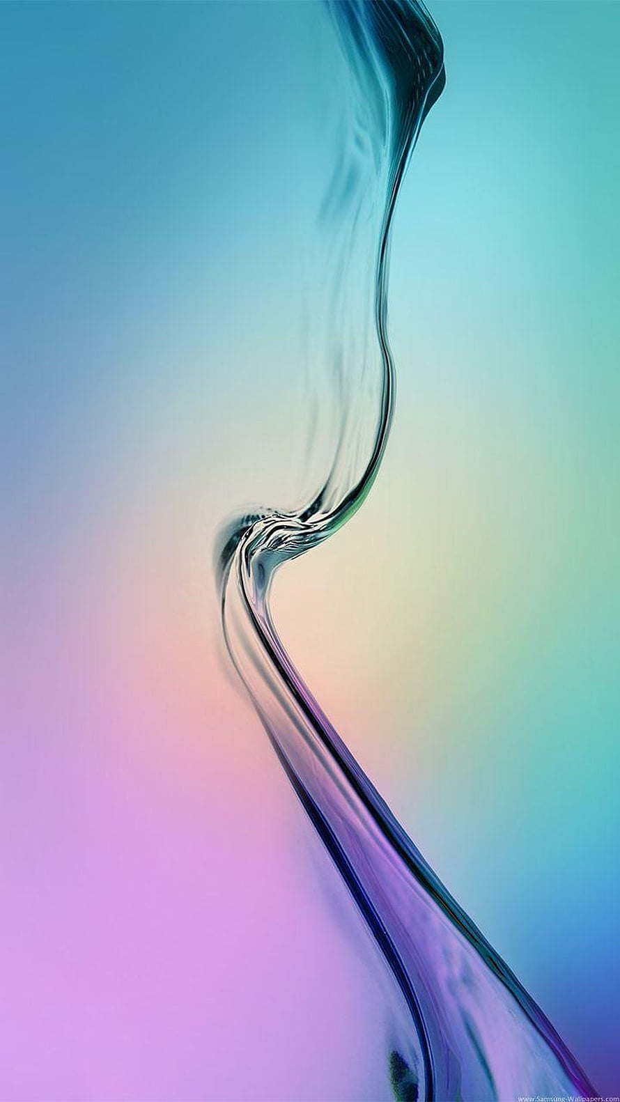 Samsung Galaxy J7 Abstract Liquid Flow Wallpaper with Pastel Gradient Background HD phone wallpaper