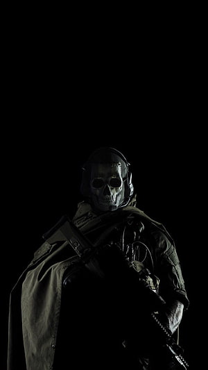 The Punisher Skull Mask Soldier Dark Tactical Military Character Portrait HD phone wallpaper