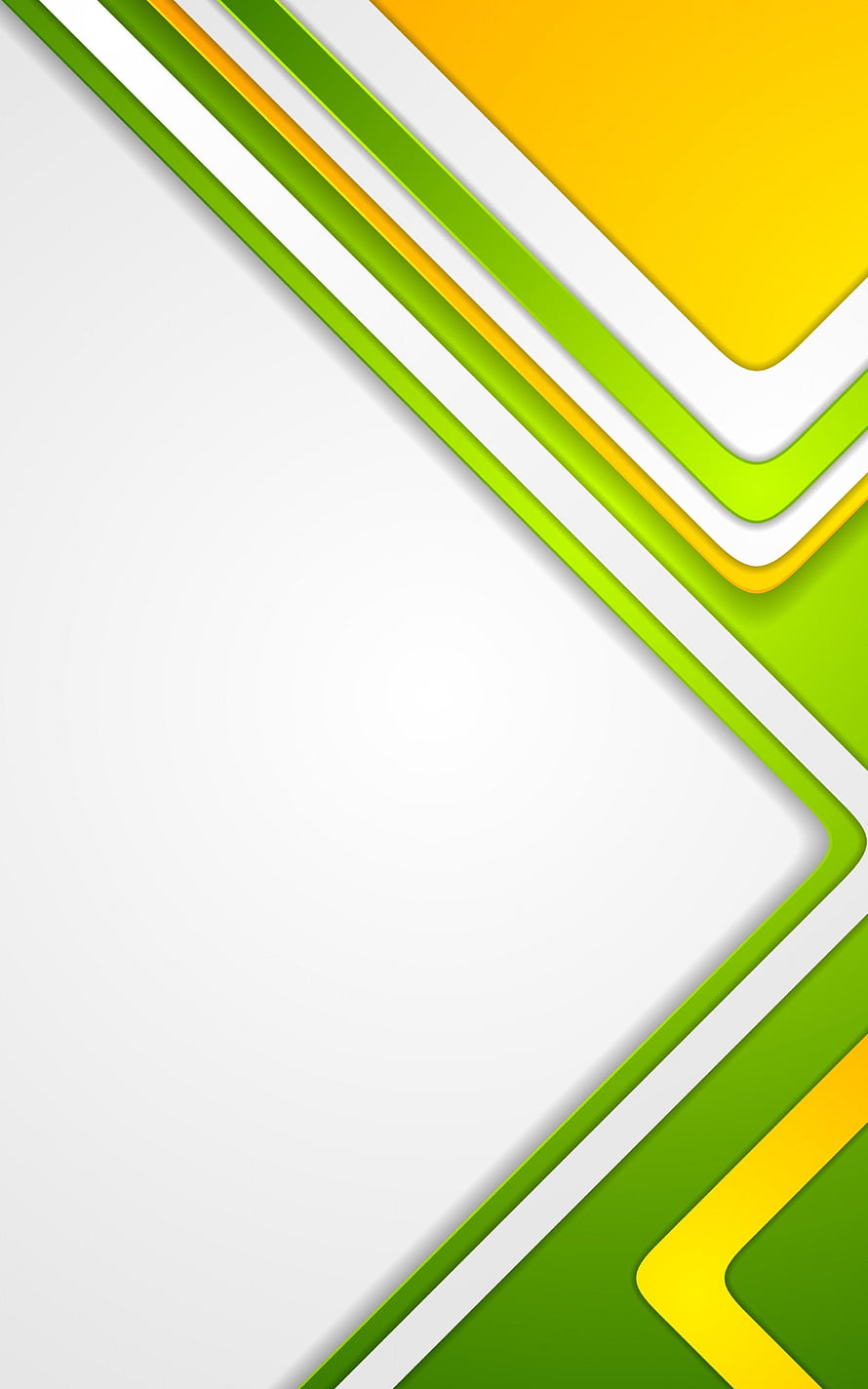 Abstract Geometric Diagonal Stripes in Green and Yellow on White Background HD phone wallpaper