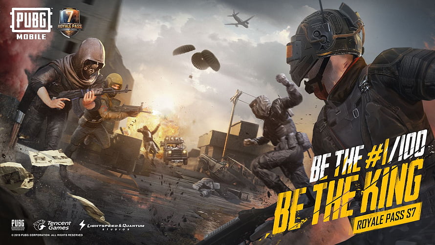 PUBG Mobile Season 7 Royale Pass Be The King Battle Royale Action Wallpaper HD wallpaper