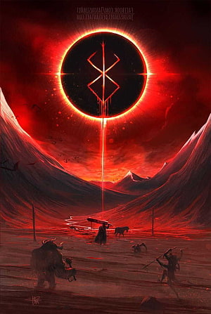 Elden Ring Malenia's Great Rune Eclipse Fantasy Art Wallpaper HD phone wallpaper