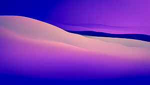 MacOS Big Sur Abstract Wave Wallpaper with Purple and Blue Gradient HD wallpaper