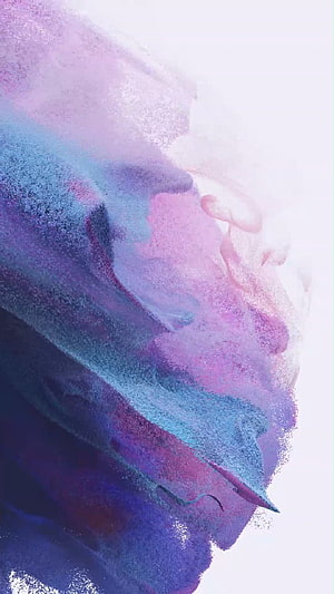 Pastel Purple and Blue Abstract Powder Art with Soft Gradient Swirls HD phone wallpaper