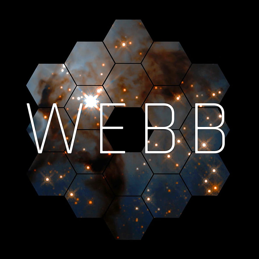 James Webb Space Telescope Hexagonal Mirror Array Deep Space Star Field HD phone wallpaper
