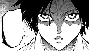 Shin Uruma Intense Close-Up From Juujika no Rokunin Manga Panel HD wallpaper