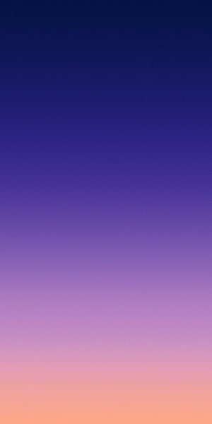 Minimalist Twilight Gradient Sky Wallpaper in Deep Blue and Soft Peach Tones HD phone wallpaper