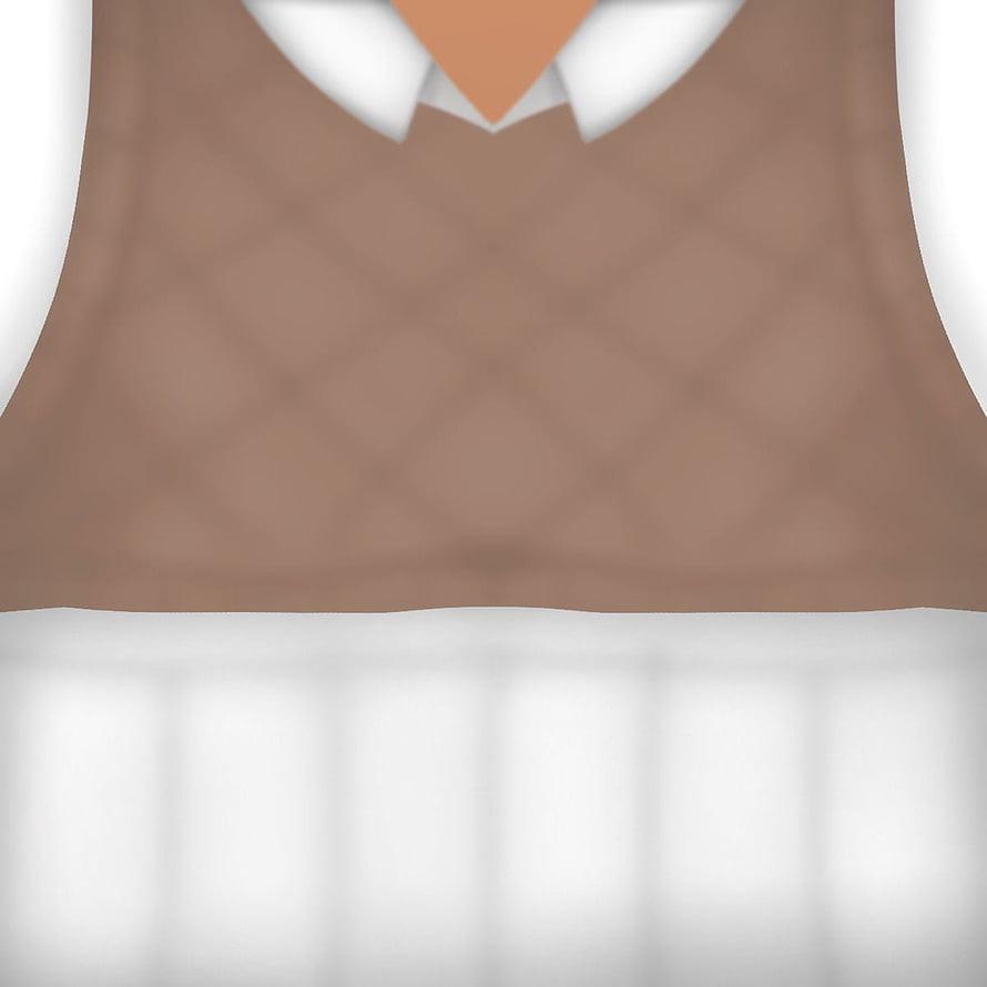 Brown Quilted Vest Over White Collared Shirt Vector Illustration HD phone wallpaper