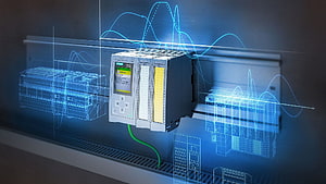 Siemens S7-1500 PLC Controller with Motion Control and Digital Holographic Interface HD wallpaper