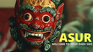 Asur TV Series Red Demon Mask Horror Wallpaper HD wallpaper
