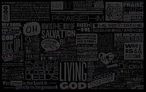 Living God Typography Christian Wall Art Bible Verses Scripture Quotes Religious Decor HD wallpaper