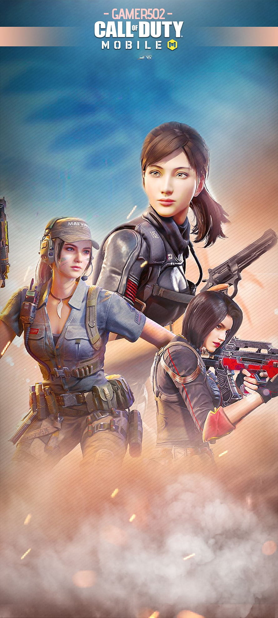 Call of Duty Mobile female soldiers tactical combat wallpaper HD phone wallpaper