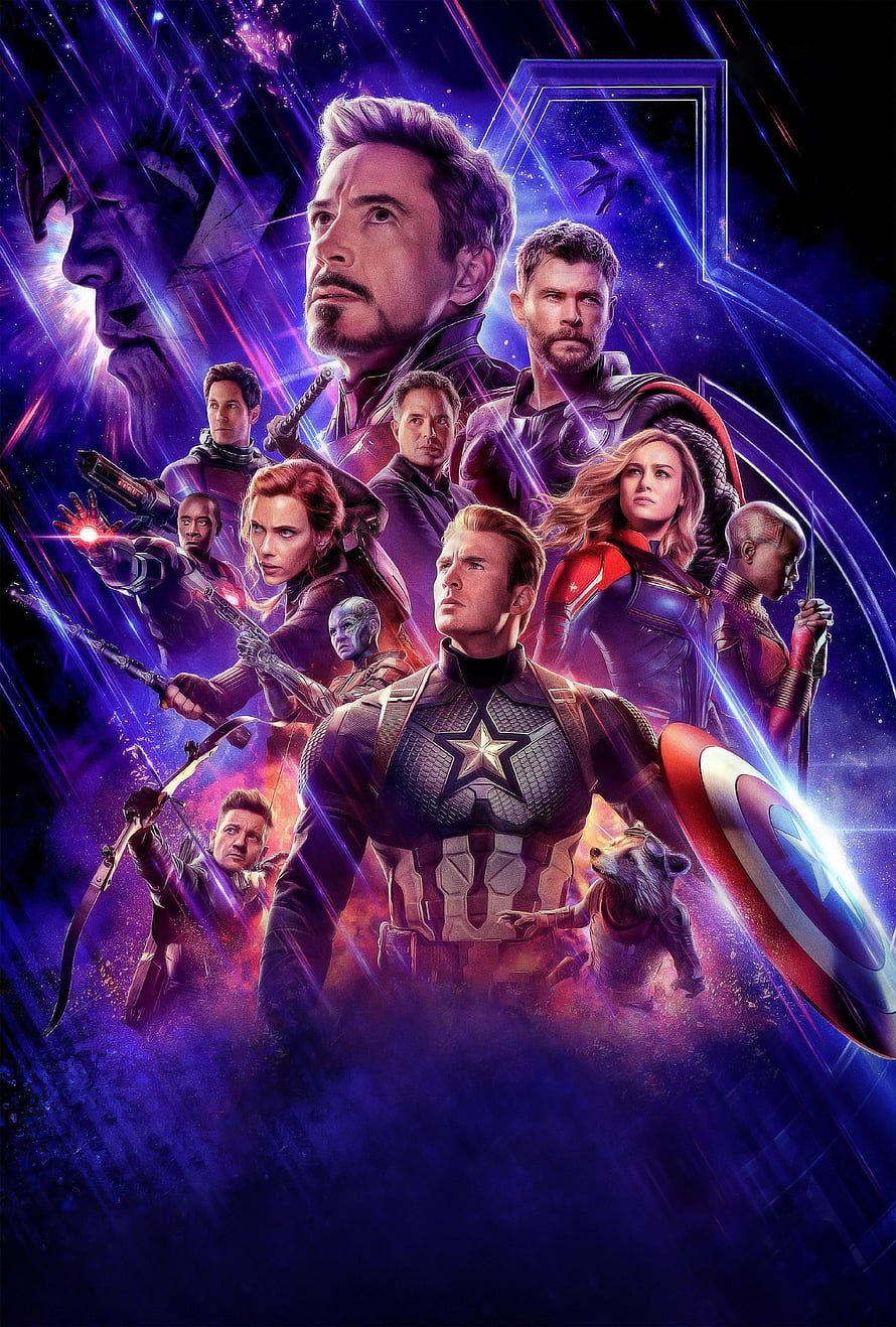 Avengers Endgame Official Poster Featuring Captain America Iron Man Thor Black Widow And The Team, Poster Of Avengers Endgame Movie , Movies, avengers poster HD phone wallpaper