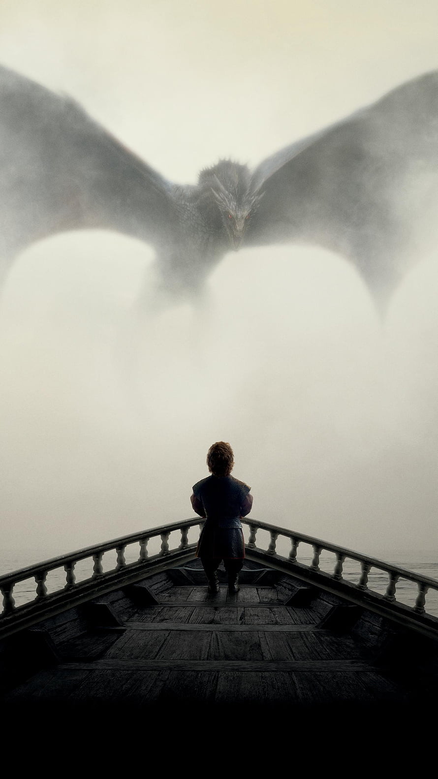 Tyrion Lannister Confronts The White Dragon On A Boat In Game Of Thrones HD phone wallpaper