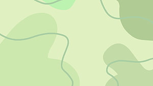 Abstract Green Wavy Lines and Organic Shapes Background HD wallpaper