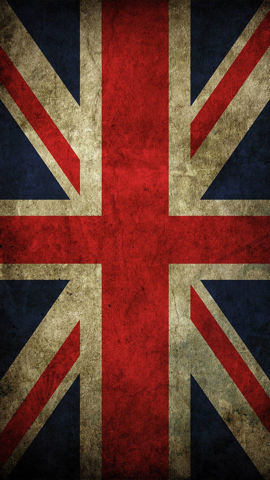 Vintage Grunge United Kingdom Union Jack Flag Wallpaper HD phone wallpaper