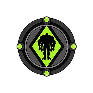Ben 10 Ultimate Aggregor Omnitrix Symbol Icon HD phone wallpaper